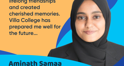 Aharenge Vaahaka: From Dreams to Design: My Journey at Villa College by Aminath Samaa