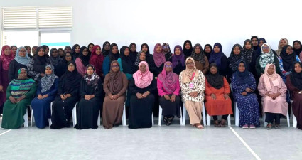 VILLA COLLEGE, VILLA COLLEGE LAW SOCIETY, AND MOMS AID HOSTED A SESSION ON “THARUBIYYATHU” IN HA. KELAA AS A PART OF VILLA COLLEGE CSR, JOINING THE “EVERYWOMAN - EMPOWERING WOMEN FOR BETTER COMMUNITIES” CAMPAIGN